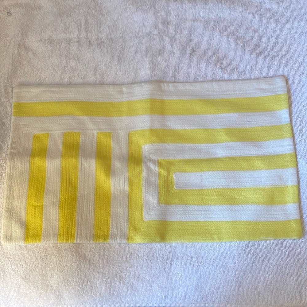 NWOT West Elm Embroidered Accent Pillow Sham